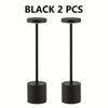 Minimalist Modern Metal Touch Table Lamp – USB Rechargeable, Dimmable & Color Adjustable LED Night Light
