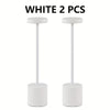 Minimalist Modern Metal Touch Table Lamp – USB Rechargeable, Dimmable & Color Adjustable LED Night Light