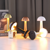 Rechargeable Touch Control Mushroom Table Lamp – 3-Color Touch Dimming