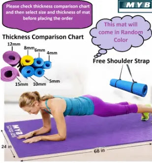 Best Quality 4mm Yoga Mat for Women and Men