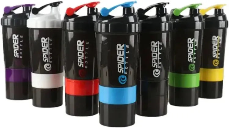 SPIDER BOTTLE Gym Shaker/Water Bottles for Gym PROTEIN & MULTI PURPOSE SHAKER Bottle 500ml